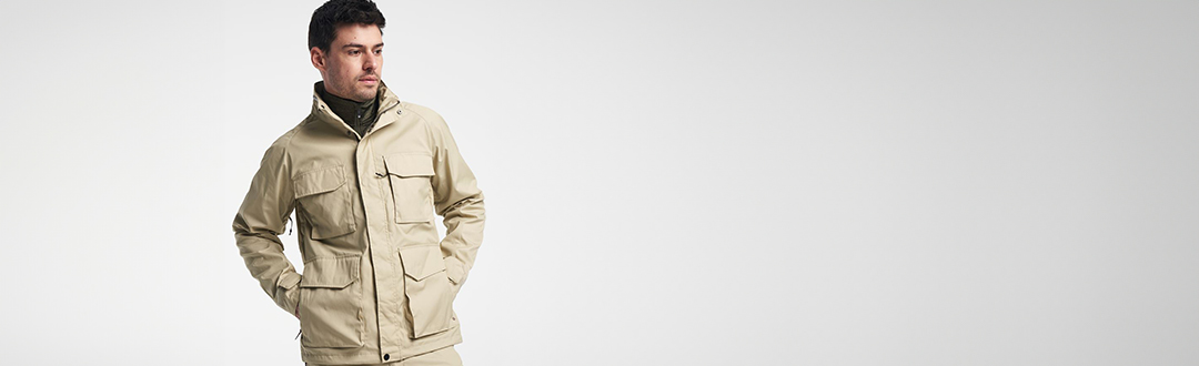 heren jas beige