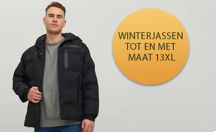 Grote maten winterjassen