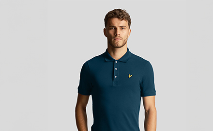 Lyle and Scott poloshirts korte mouw