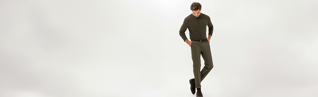 Groene broek heren