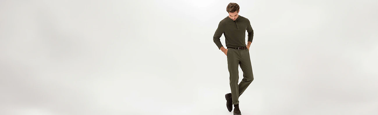 Groene broek heren