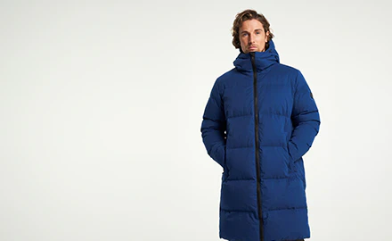 lange heren winterjas