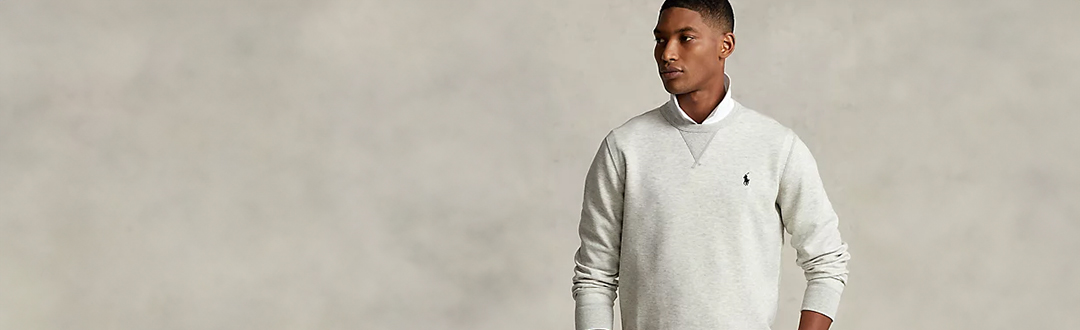 heren sweater grijs