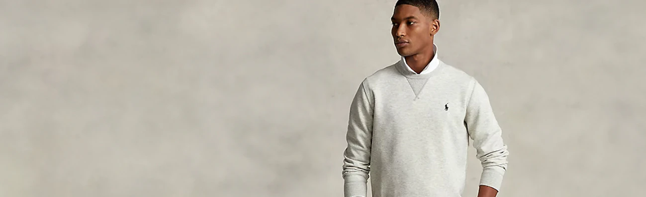 heren sweater grijs