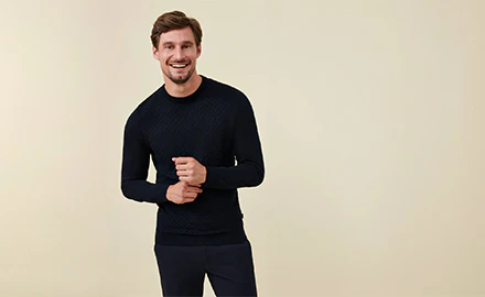 Slim fit trui heren