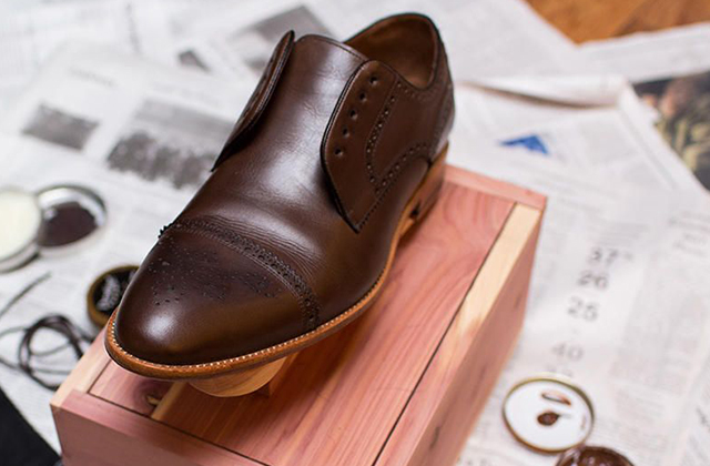 Leren schoenen