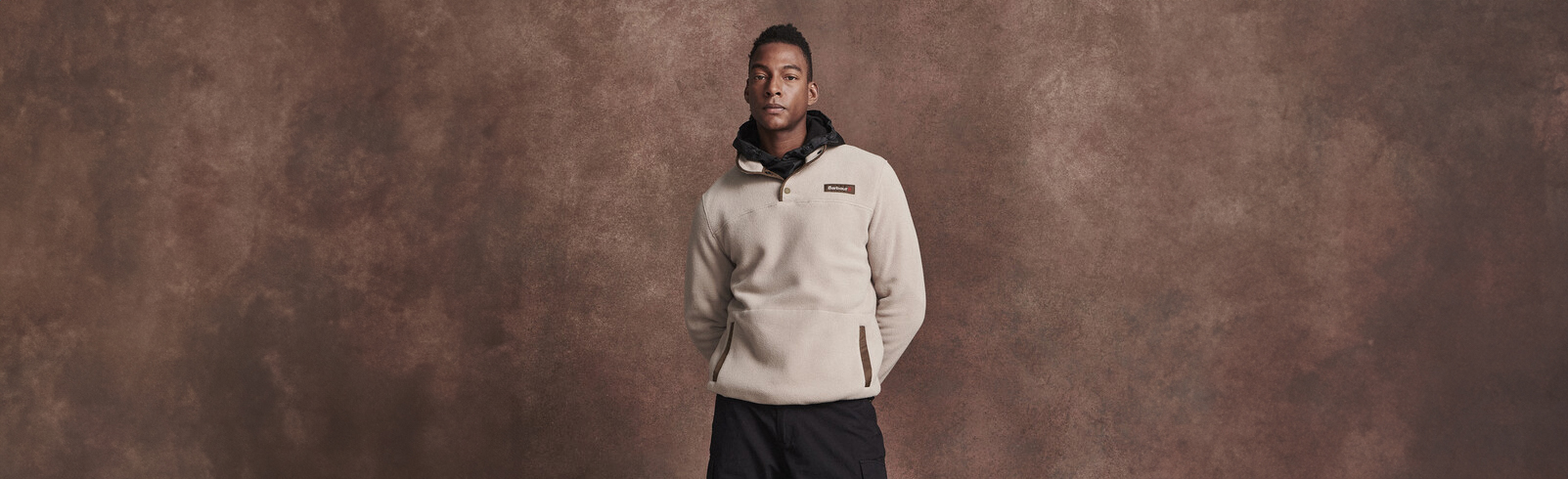 Fleece truien