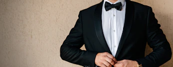 Black Tie Mens Fashion