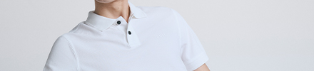 Witte polo BOSS