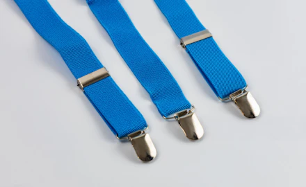 Blauwe bretels