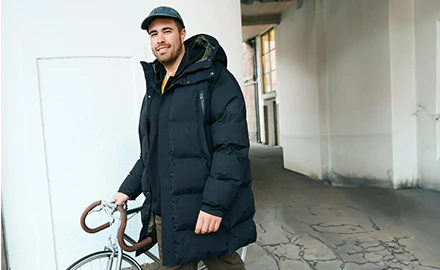 lange winterjas heren 3XL