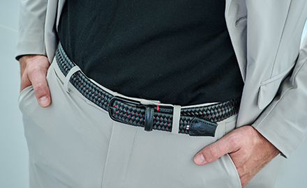 Zwarte riem heren
