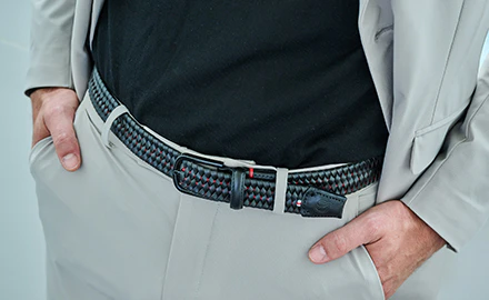 Zwarte riem heren