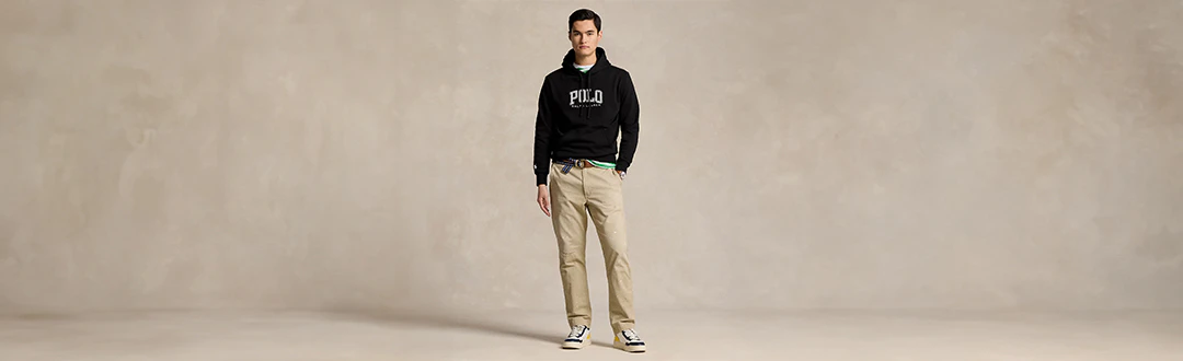 Zwarte hoodie heren