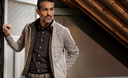 Warm heren vest
