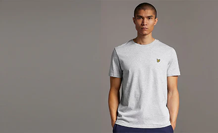 Heren basic t-shirt