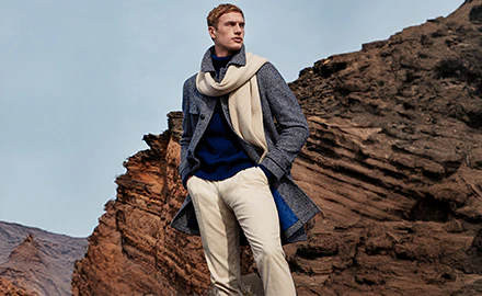 beige chino heren