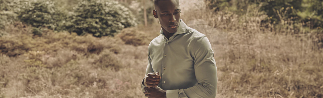 profuomo knitted overhemd