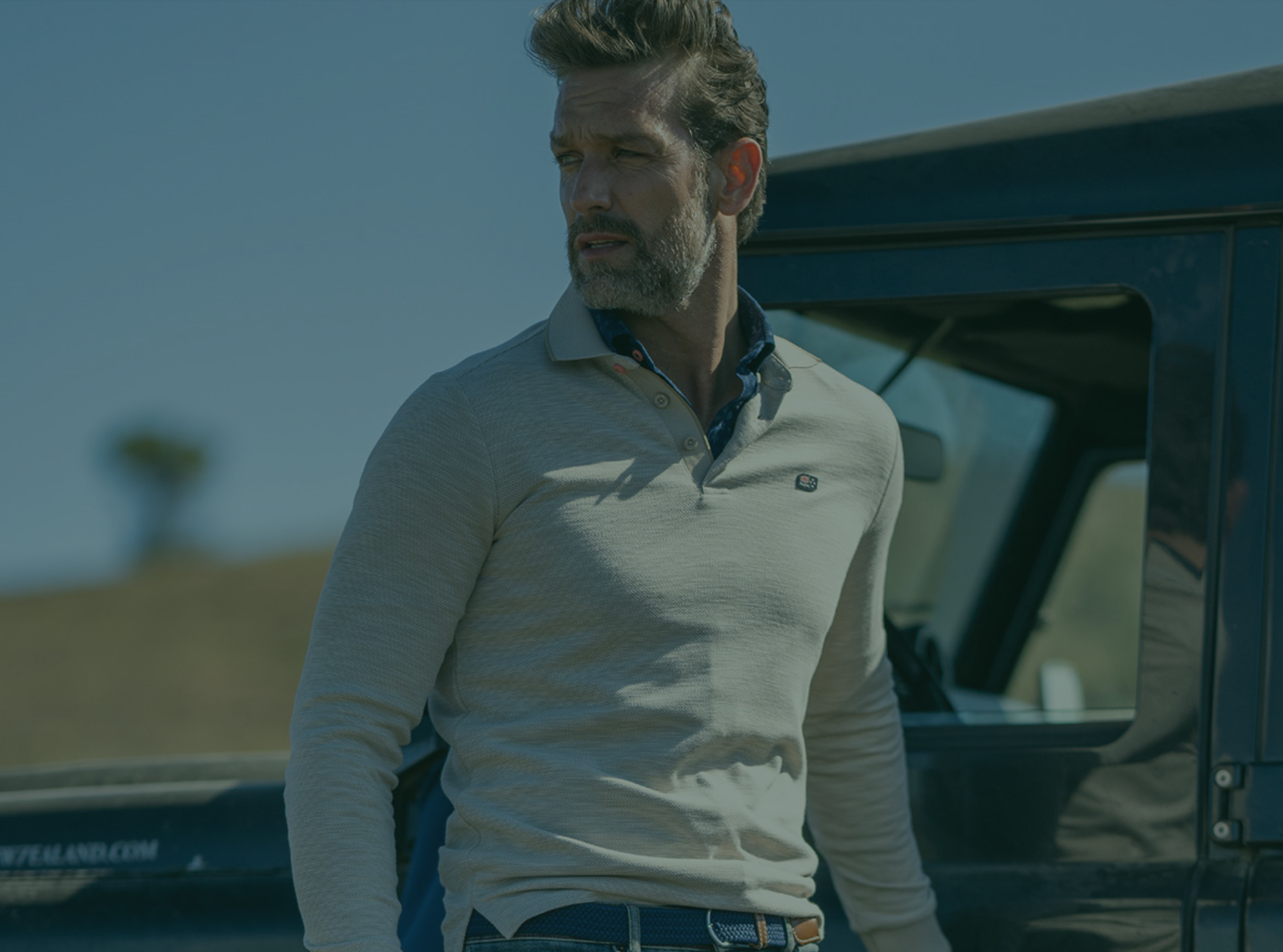 NZA lange mouw polo