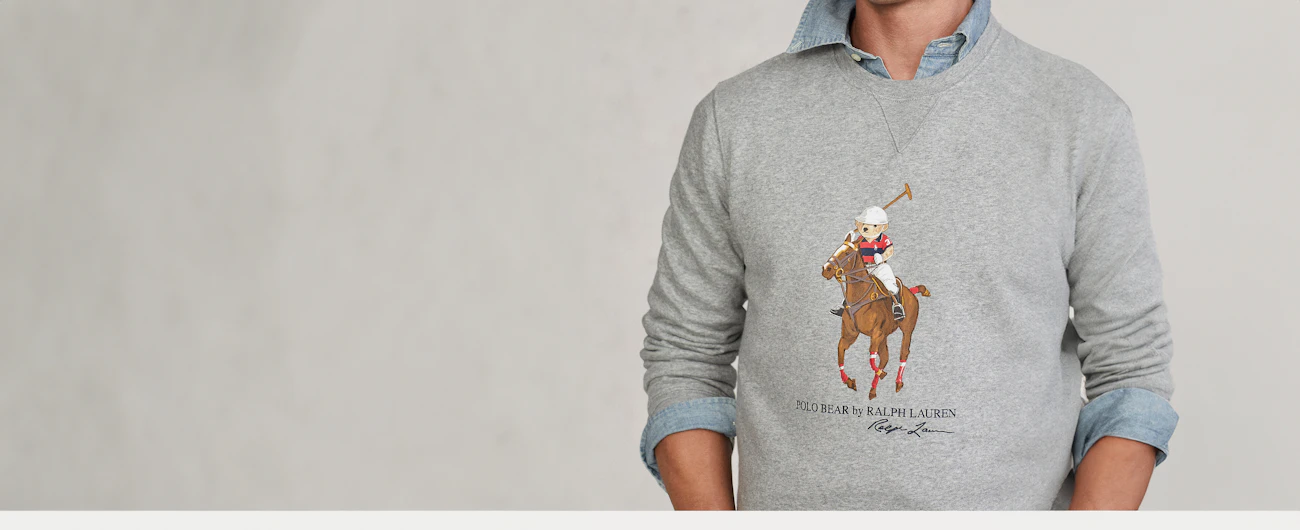 Ralph Lauren trui grijs