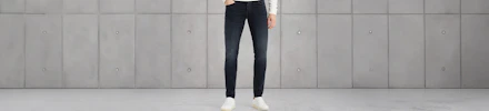 Cast Iron Riser jeans