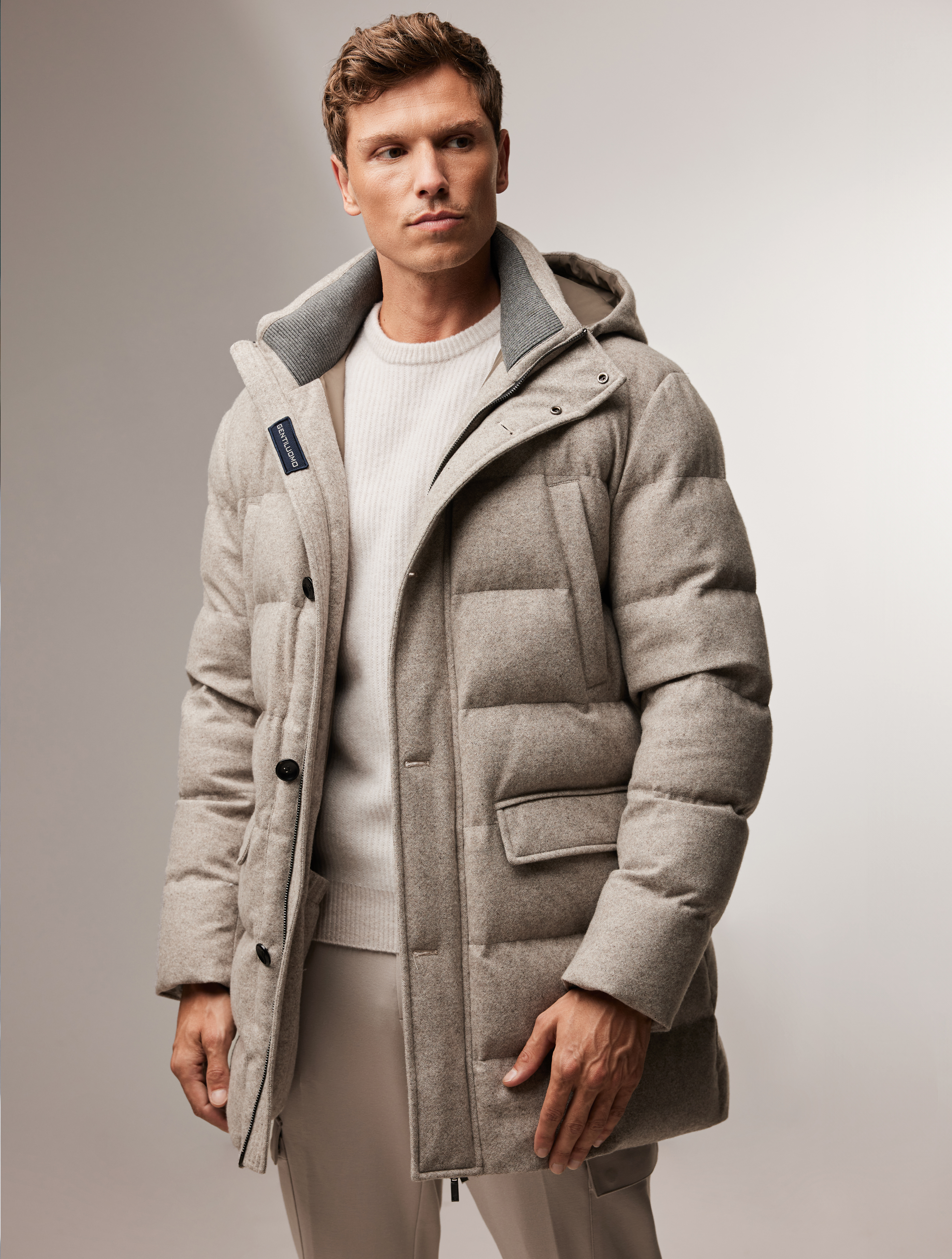 Puffer jas