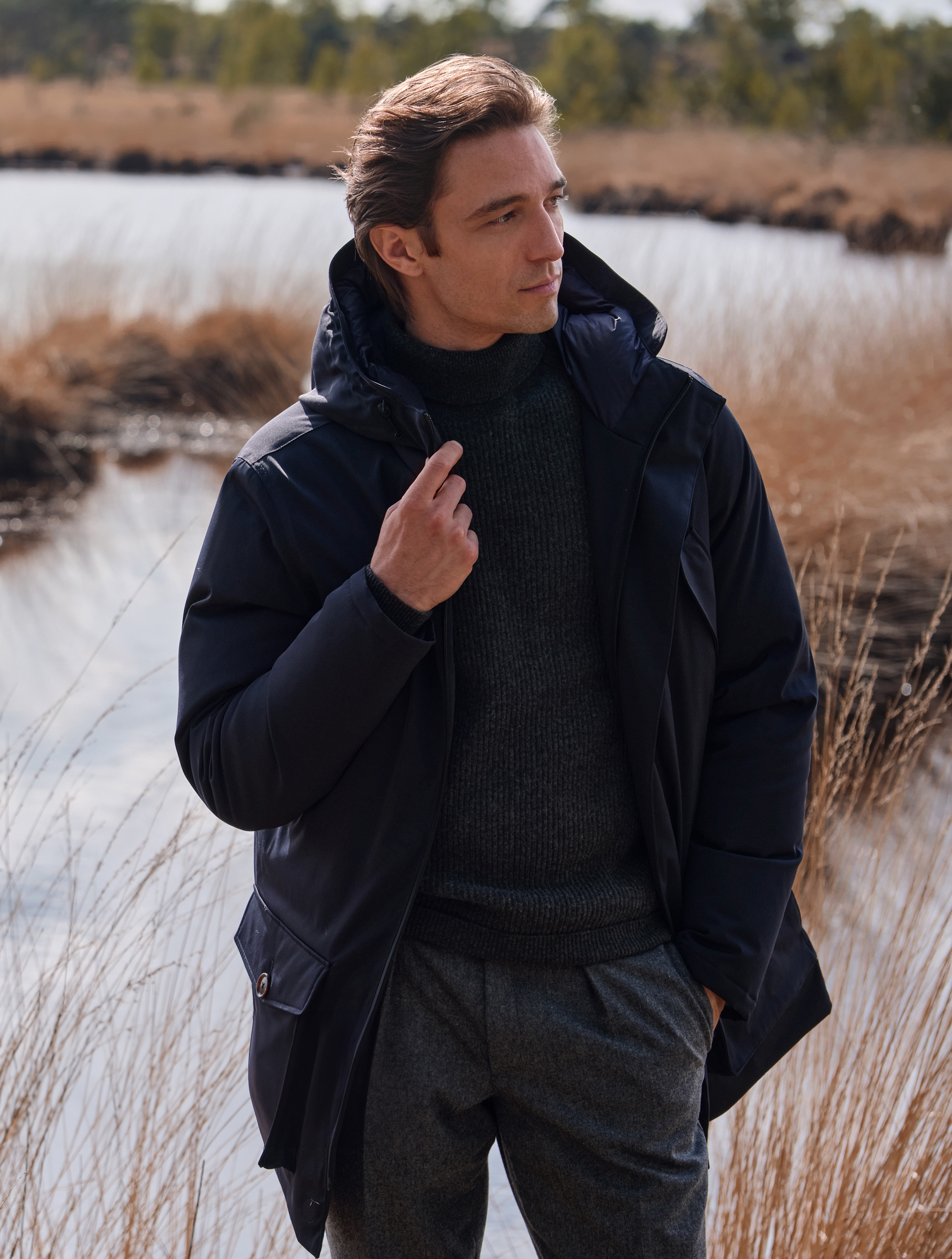 Parka jas heren