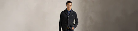 Ralph Lauren vest grijs