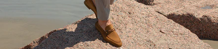 Bruine loafers