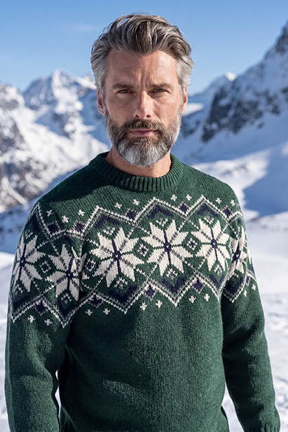 Iconische sneeuwvlok