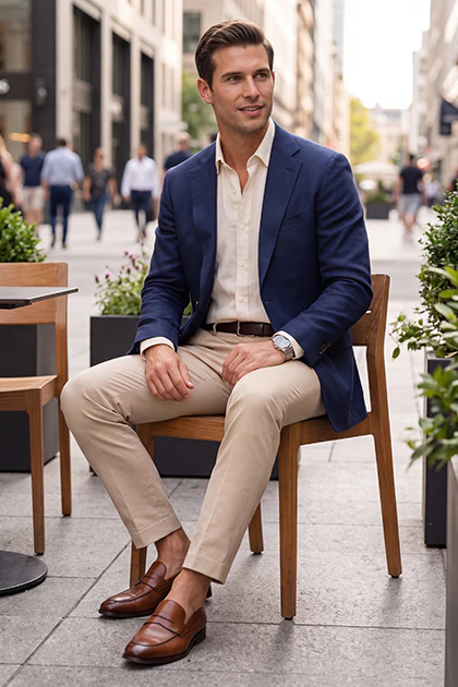 Smart casual met een blazer