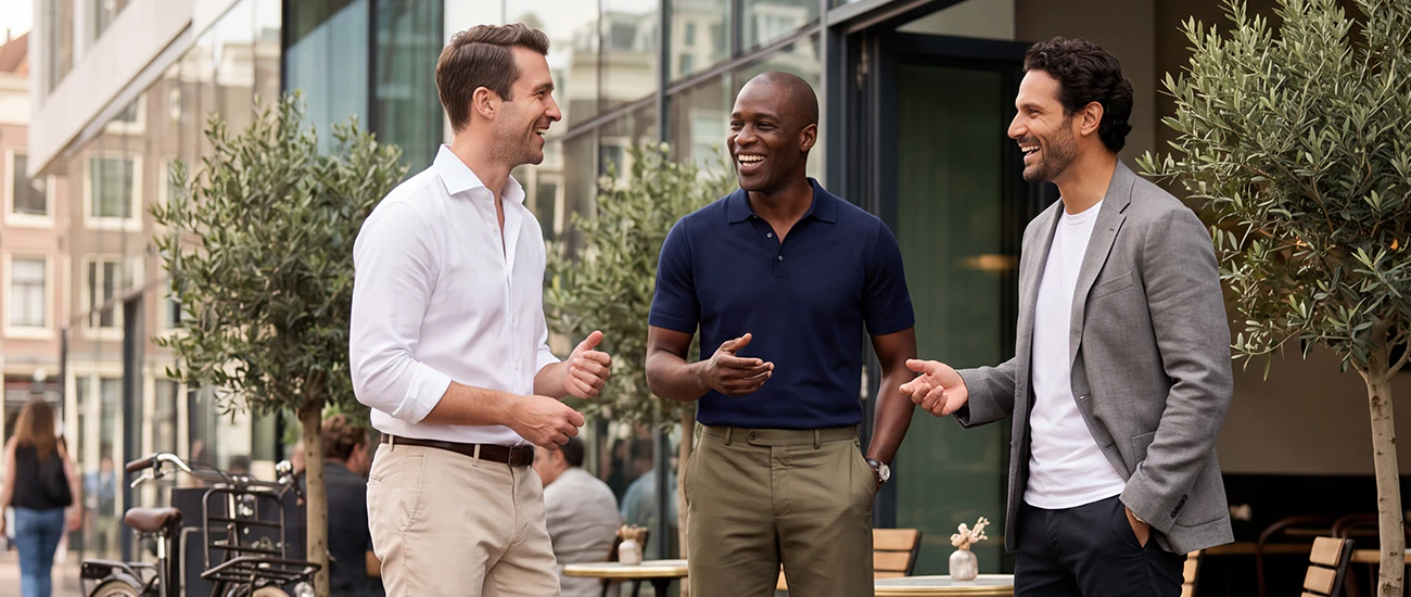 Overhemden, polo’s en business casual T-shirts