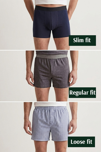 Boxershorts fit