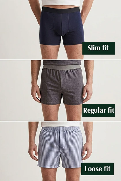 Boxershorts fit