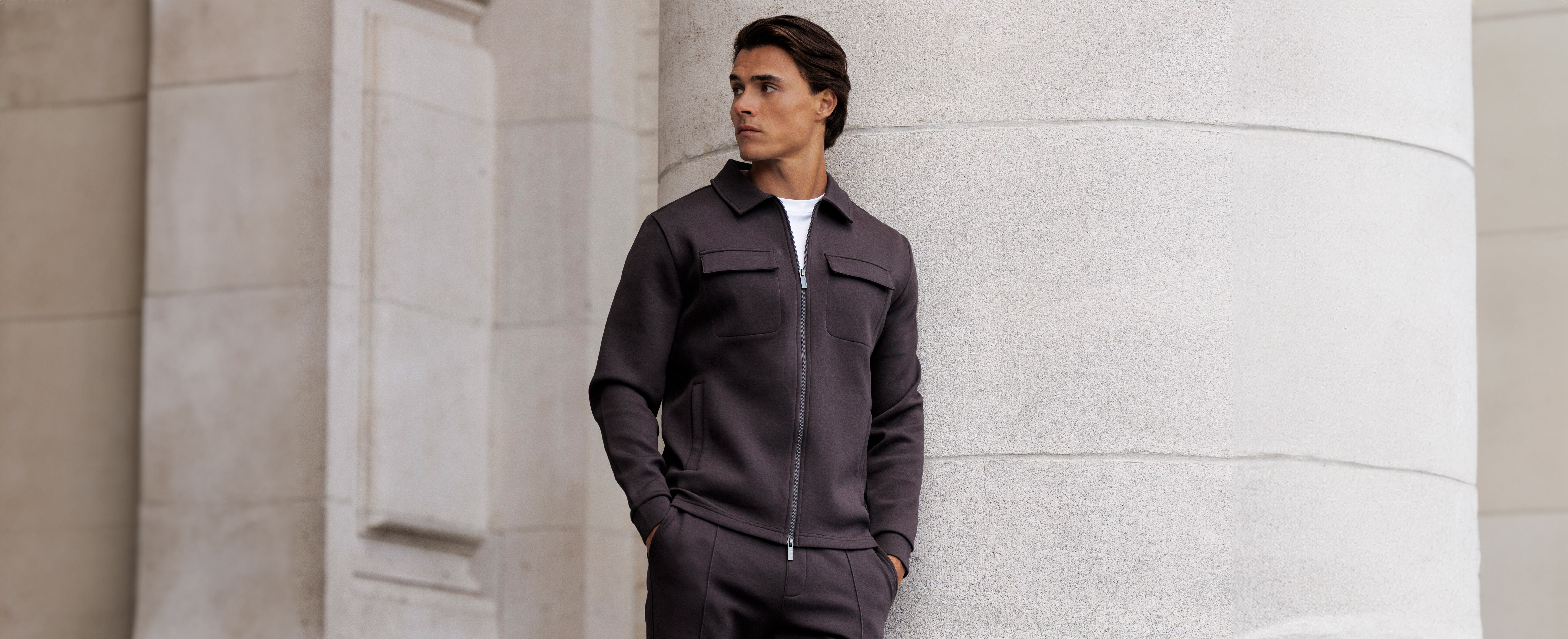 Overshirt zwart