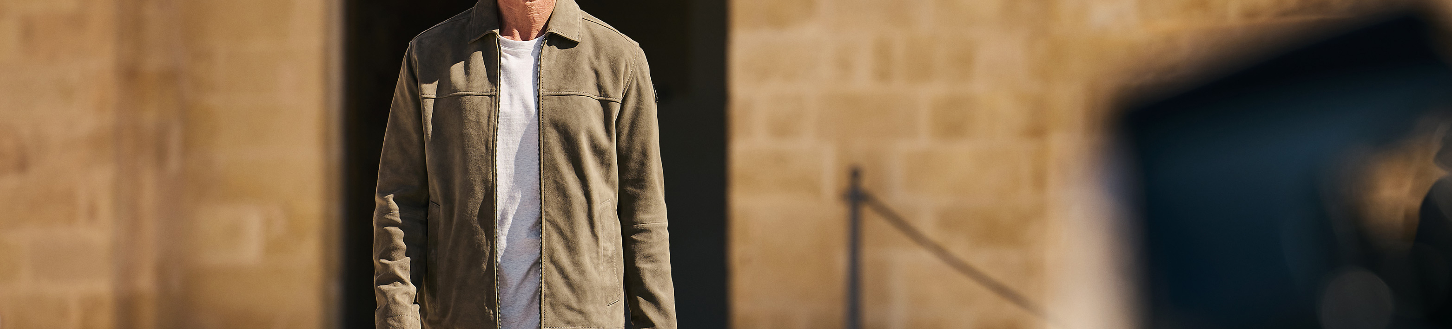 Overshirt heren groen