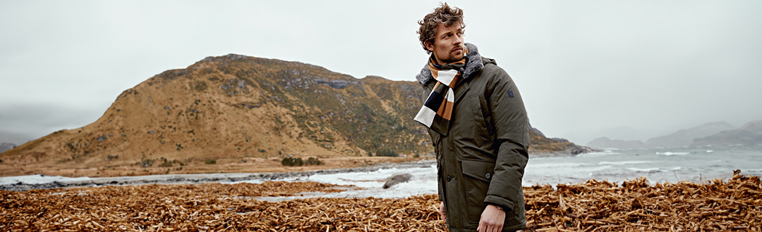 Parka jas heren