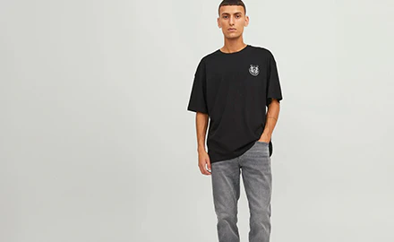 grijze heren jeans