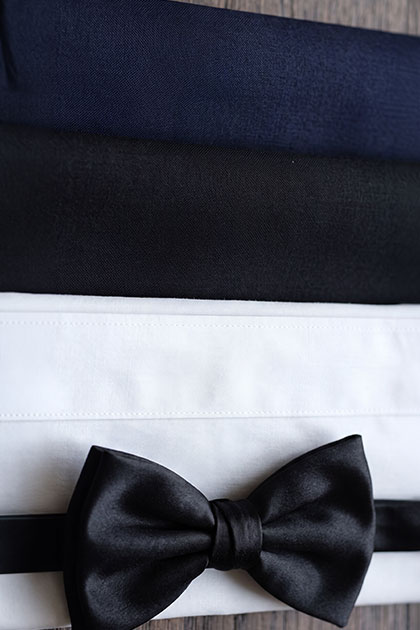 Stoffen blacktie Schulte