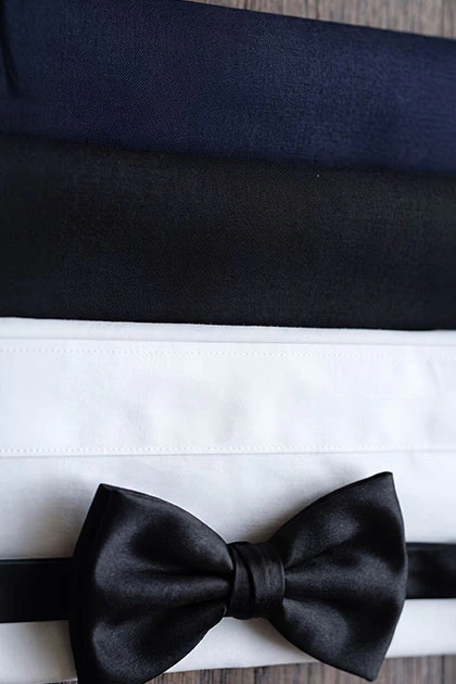 Stoffen blacktie Schulte