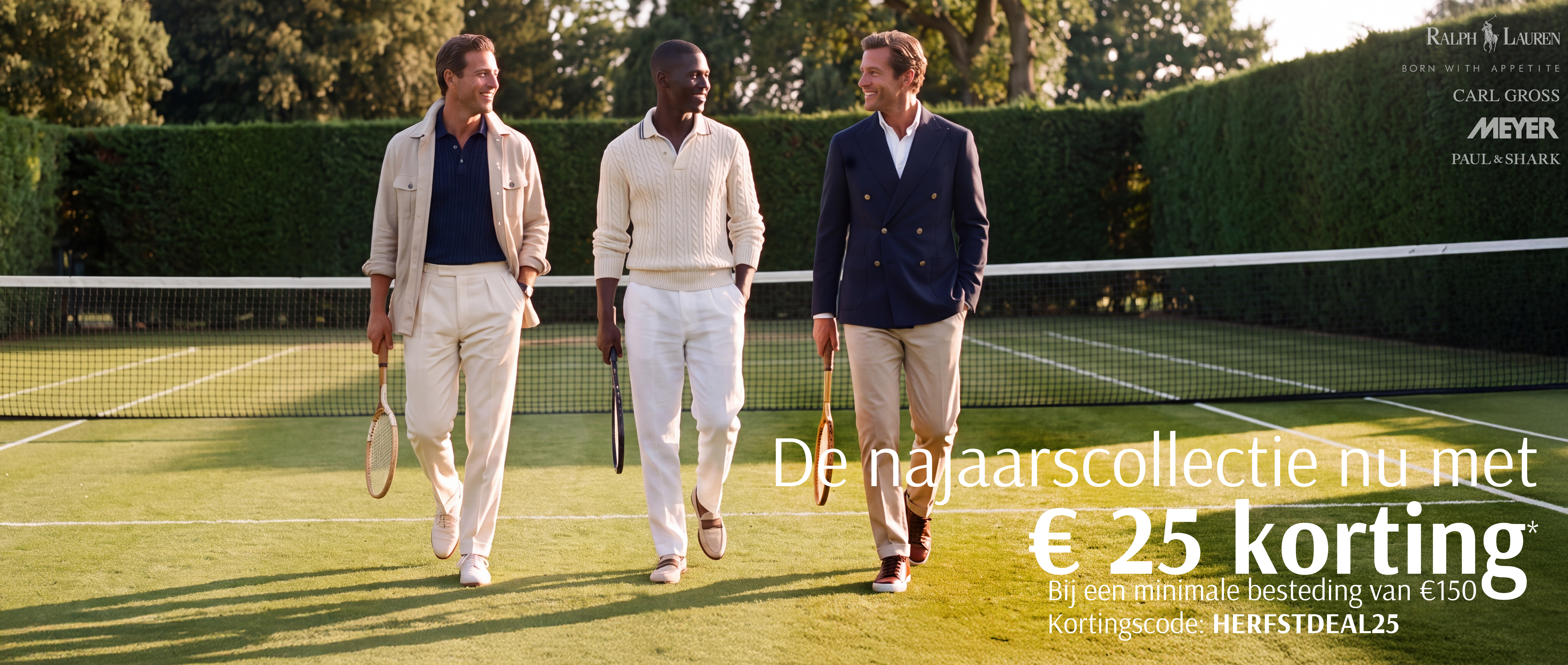 Najaarscollectie met €25 korting