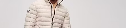 beige heren jas