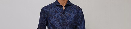 overhemd donkerblauw