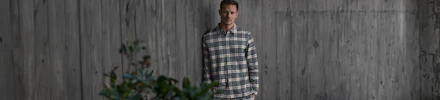 Pyjamashirt geruit